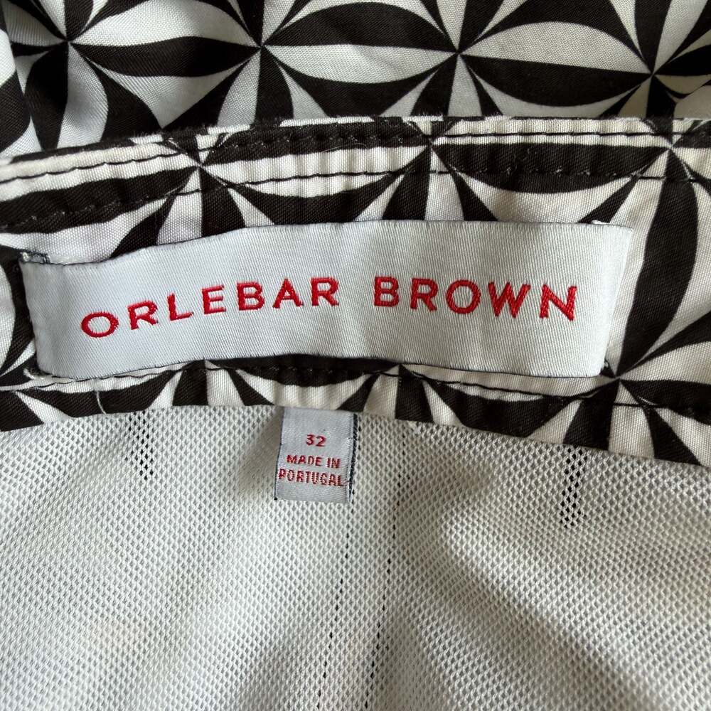 Orlebar Brown OB Classic Setter Geometric Print Swim Shorts - Picture 3 of 10